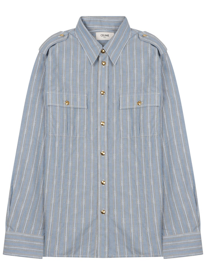 Celine Shirts - Baby Blue | 7446d649837702f0e406eba5e95f1102b0be45ad