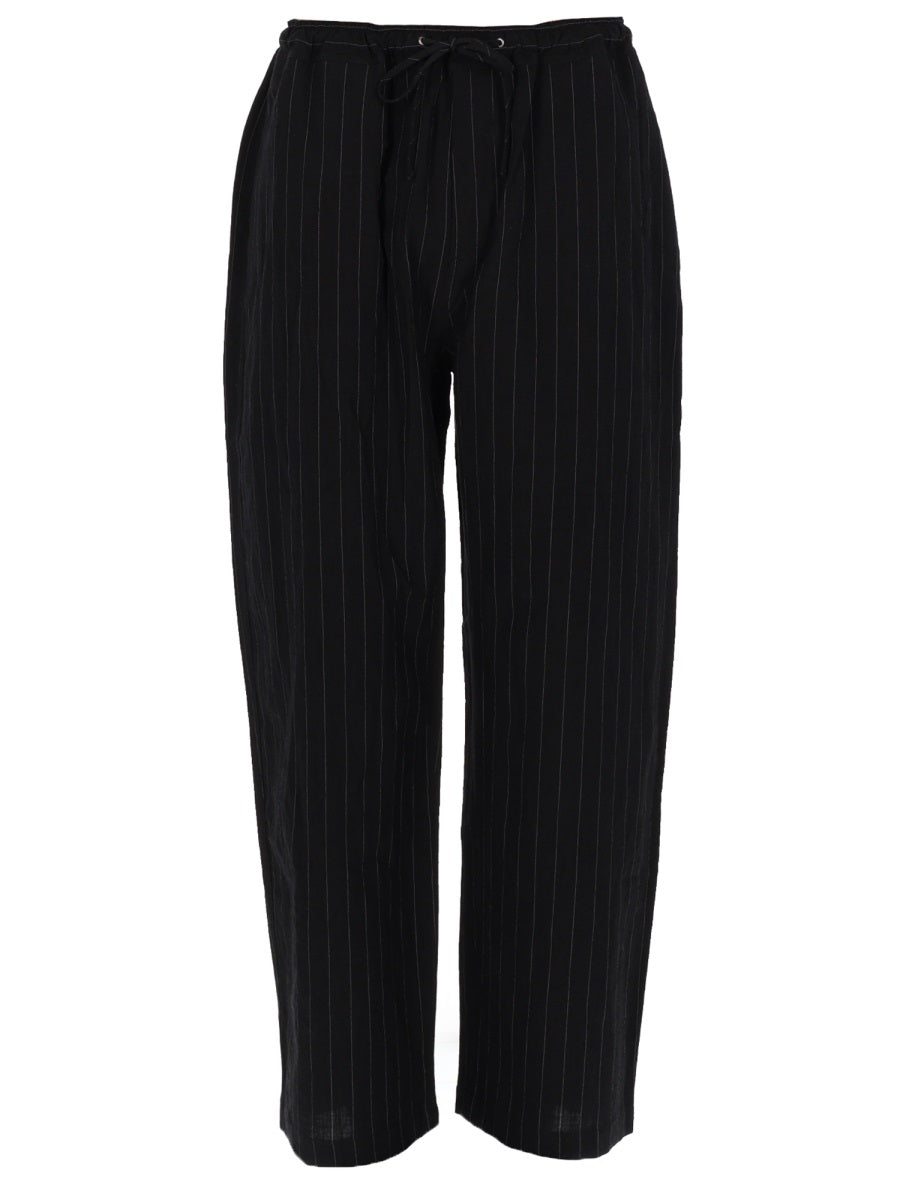 Studio Nicholson Pants - Black | a66a358f56b7b4920ea032701b13a593cede522d