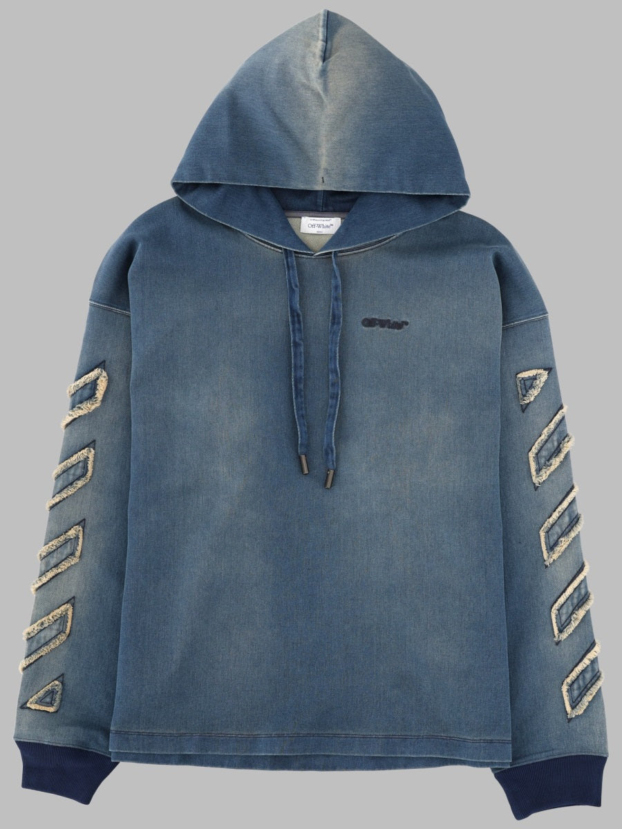 Off-White Sweatshirts - Blue | 883dae3f0538d53bae81ce4d3793099eca180632