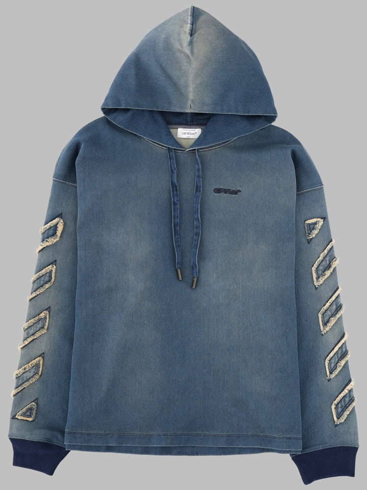 Off-White Sweatshirts - Blue | 883dae3f0538d53bae81ce4d3793099eca180632