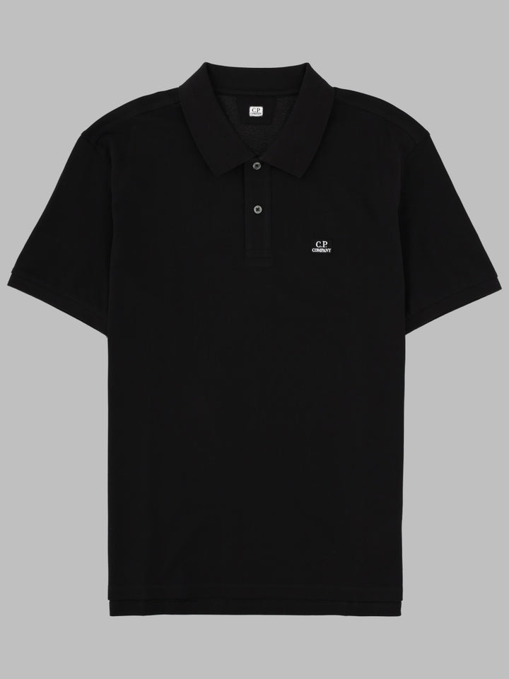 C.P. Company Polo - Black | 5f7931d98a7d866473b5f58d0a061ea15cb448d9