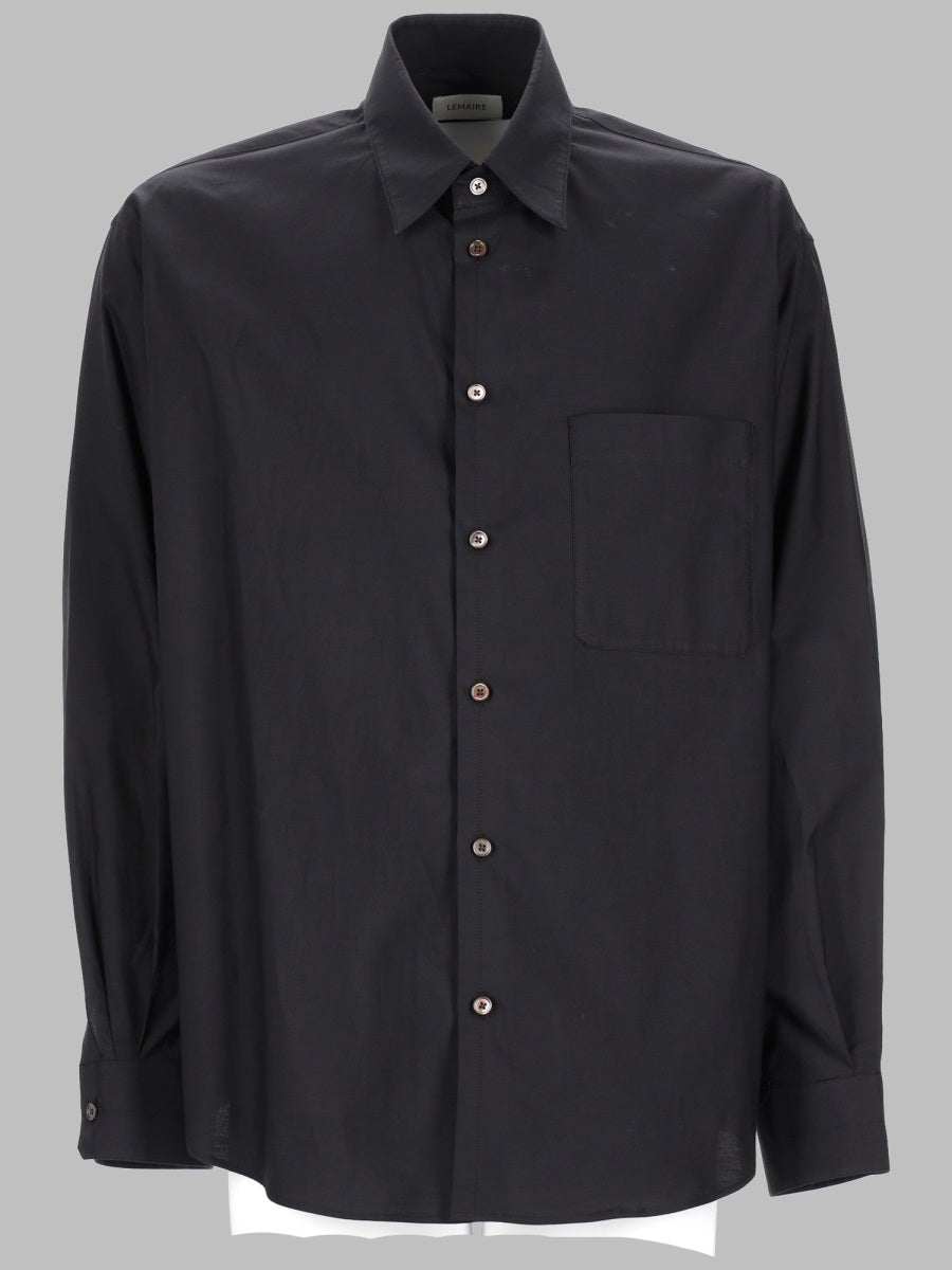 Lemaire Shirts - Charcoal | 98855ac3b312f9b02ad7bf8837eb15c7a9d45784