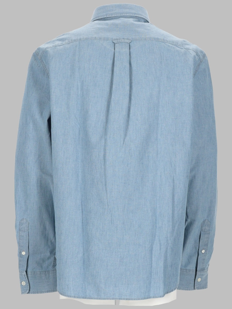 Maison KitsunÉ Shirts - Azure | 042f7d26cce2132a327ee073f657718bdd642966