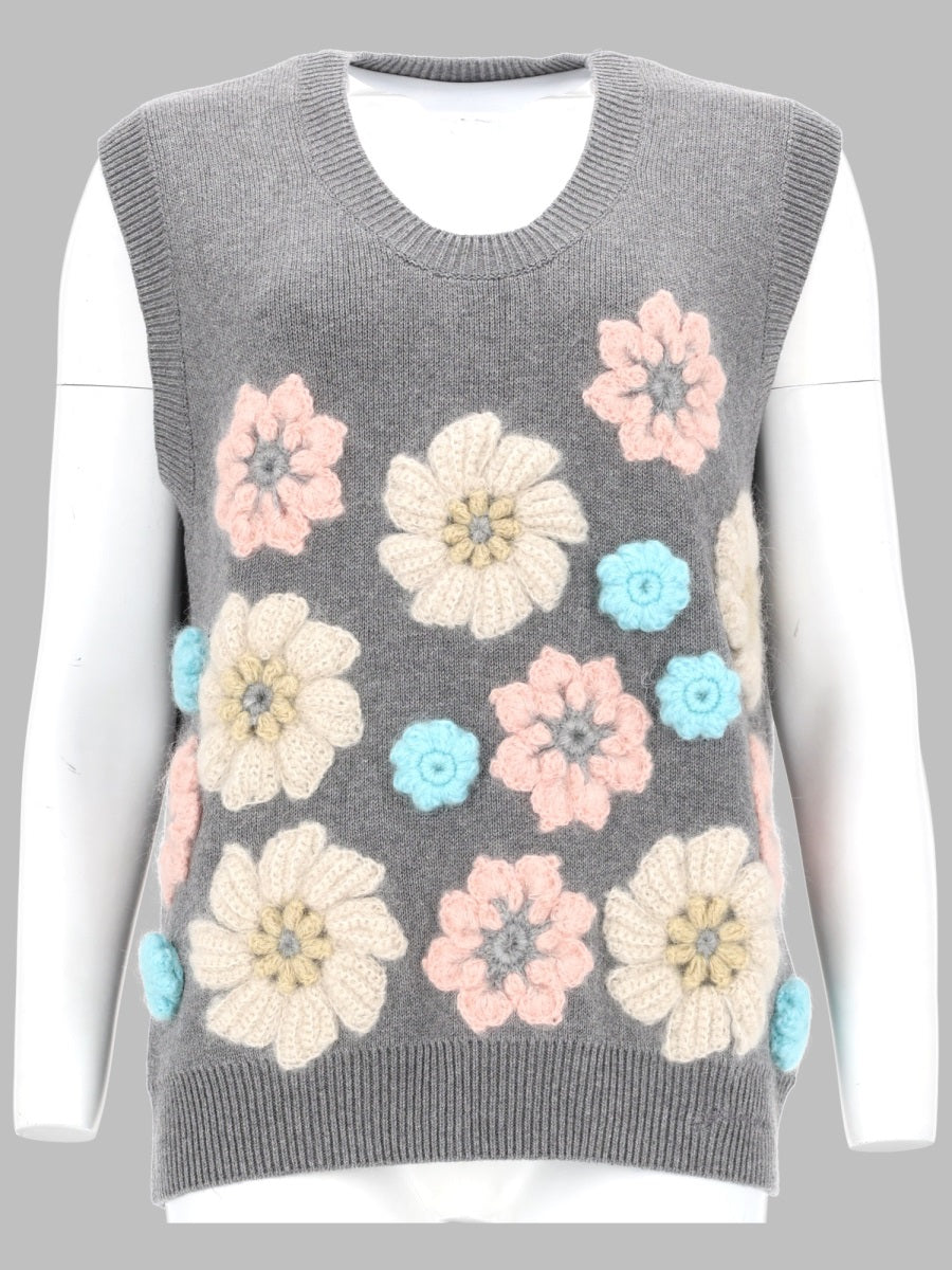 Ganni Gilet - Grey | 305edfdf58cdcf0ab2f94838c26066eb671de602