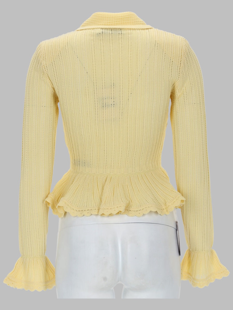 Self-Portrait Sweaters - Yellow | 96b142318124d7a7e9c5b5f522c4e4c8a59b120d