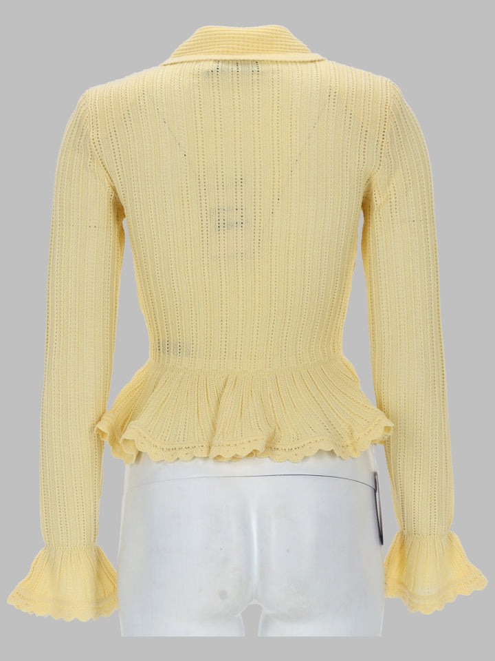 Self-Portrait Sweaters - Yellow | 96b142318124d7a7e9c5b5f522c4e4c8a59b120d