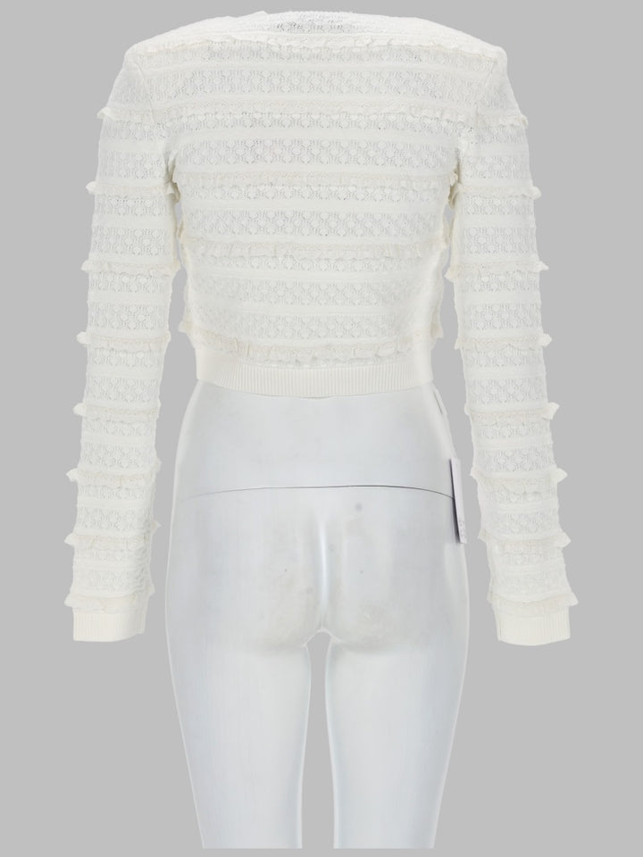 Self-Portrait Sweaters - White | 3f7882bd9f0f4d8a1c55f2b58cf022550dcab059