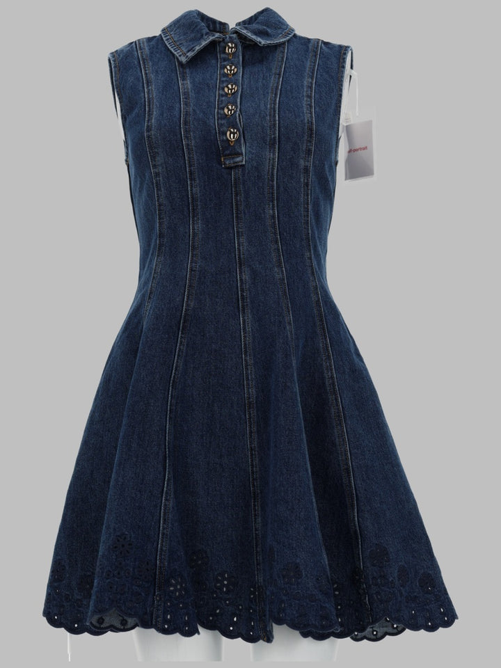 Self-Portrait Suits & Dresses - Denim | 47afc5c3761a9516fa6ffd96e3dead46e8cd7008
