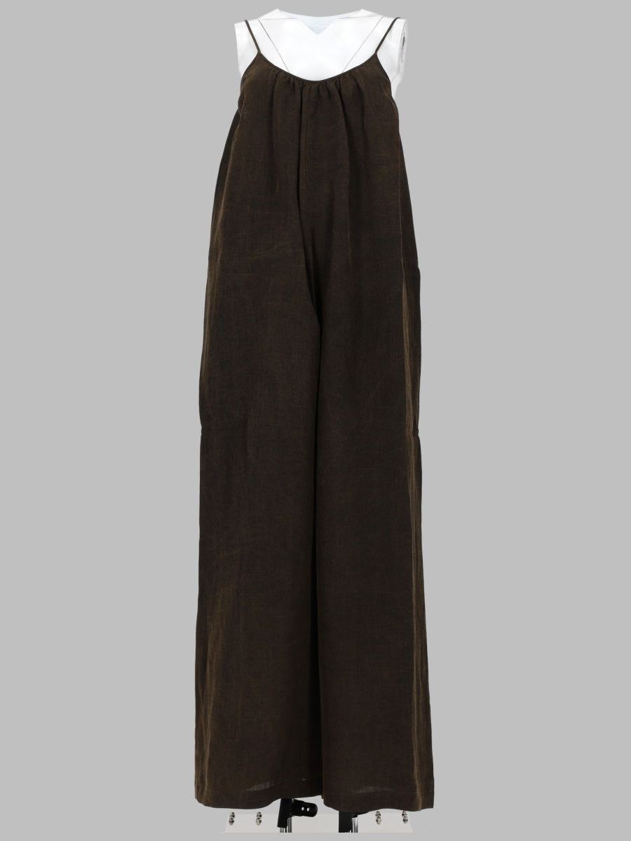 Uma Wang Jumpsuits - Brown | e656037eedb39b55079fd32d8792e9af2ab7b557