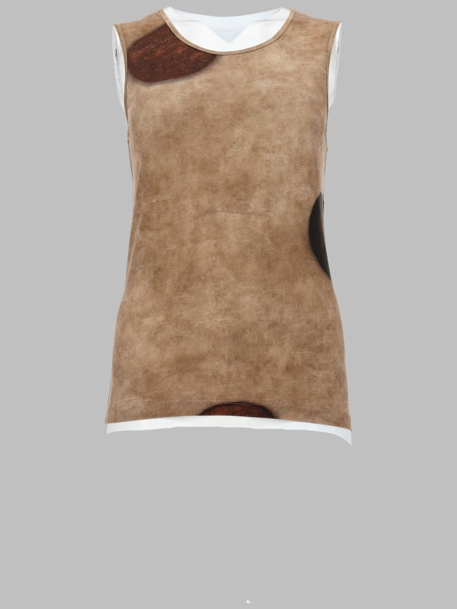 Uma Wang Tops - Beige | 44f5495d306fbbd9efee9b3f73ea9dd4a7e66536