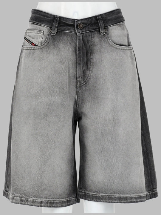 Shorts In Denim "Skeleton"