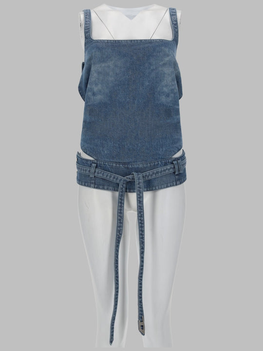 Top "De-Sayra" In Denim