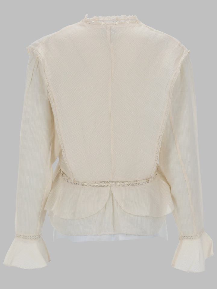 Isabel Marant Etoile Tops - Ivory | 8c3086d596ea07a75f3442e095cc0bdfd207d7c4