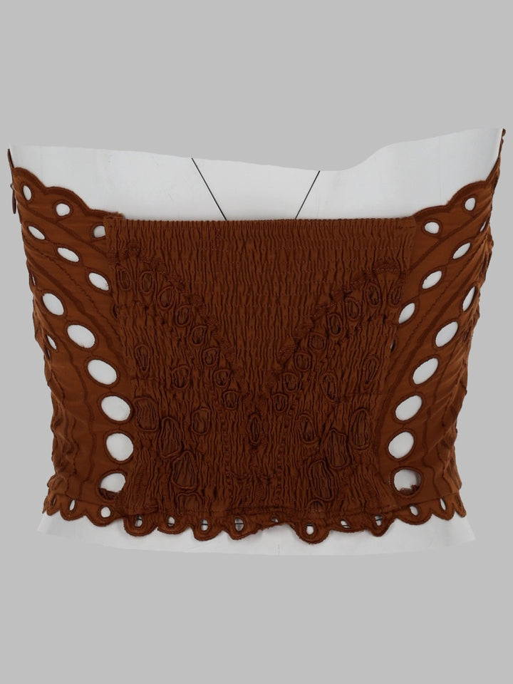 Charo Ruiz Tops - Brown | 05c4e7dbee2590503885503ce9e7b81582c6f60c