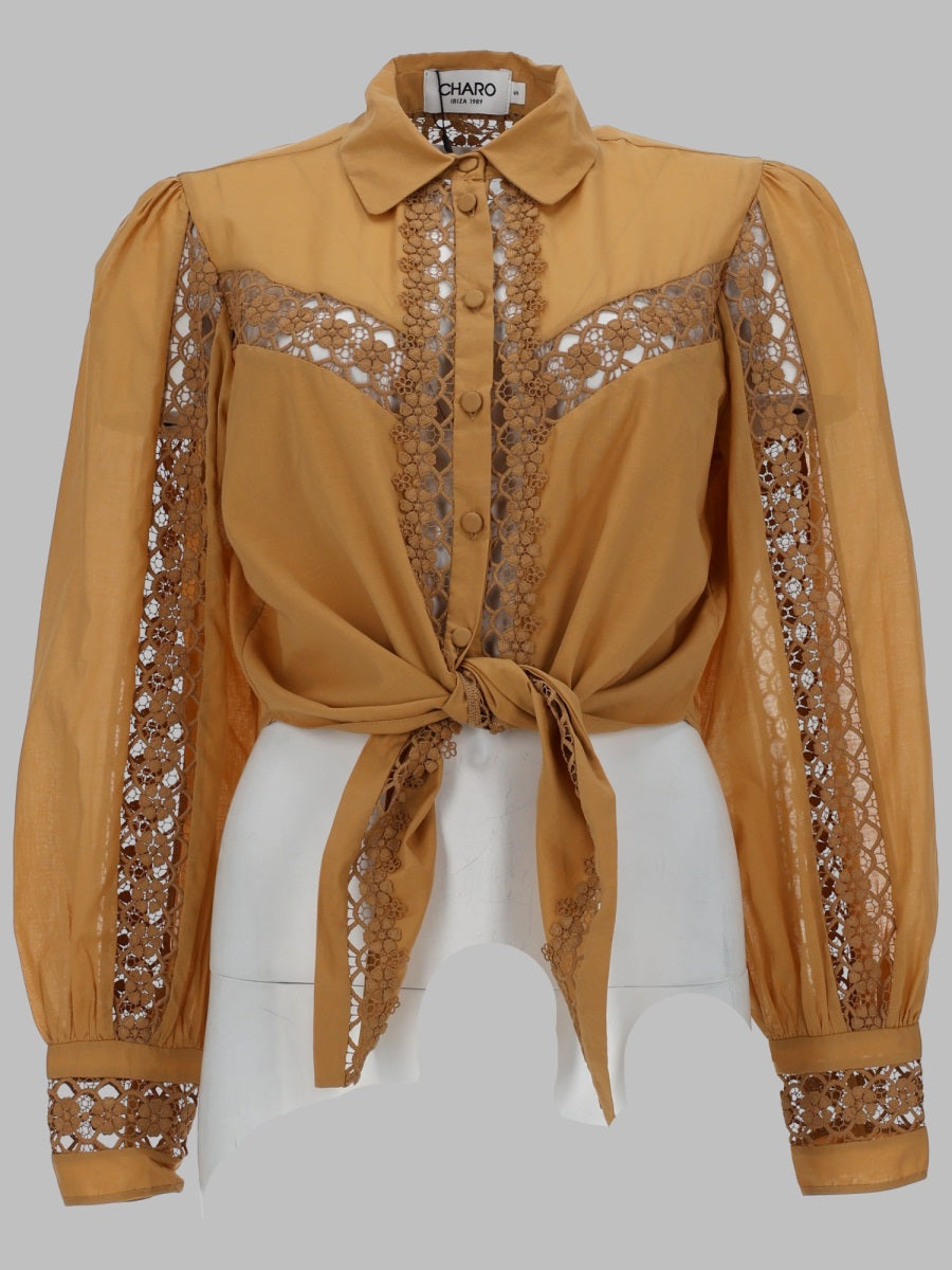 Charo Ruiz Tops - Beige | 77e03f956a6715357e76da48f830d0a88da895f2