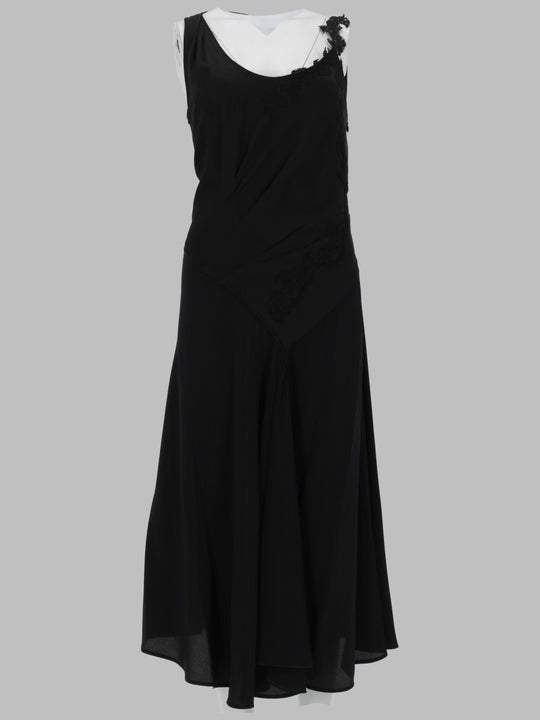 Abito Con Inserti In Pizzo