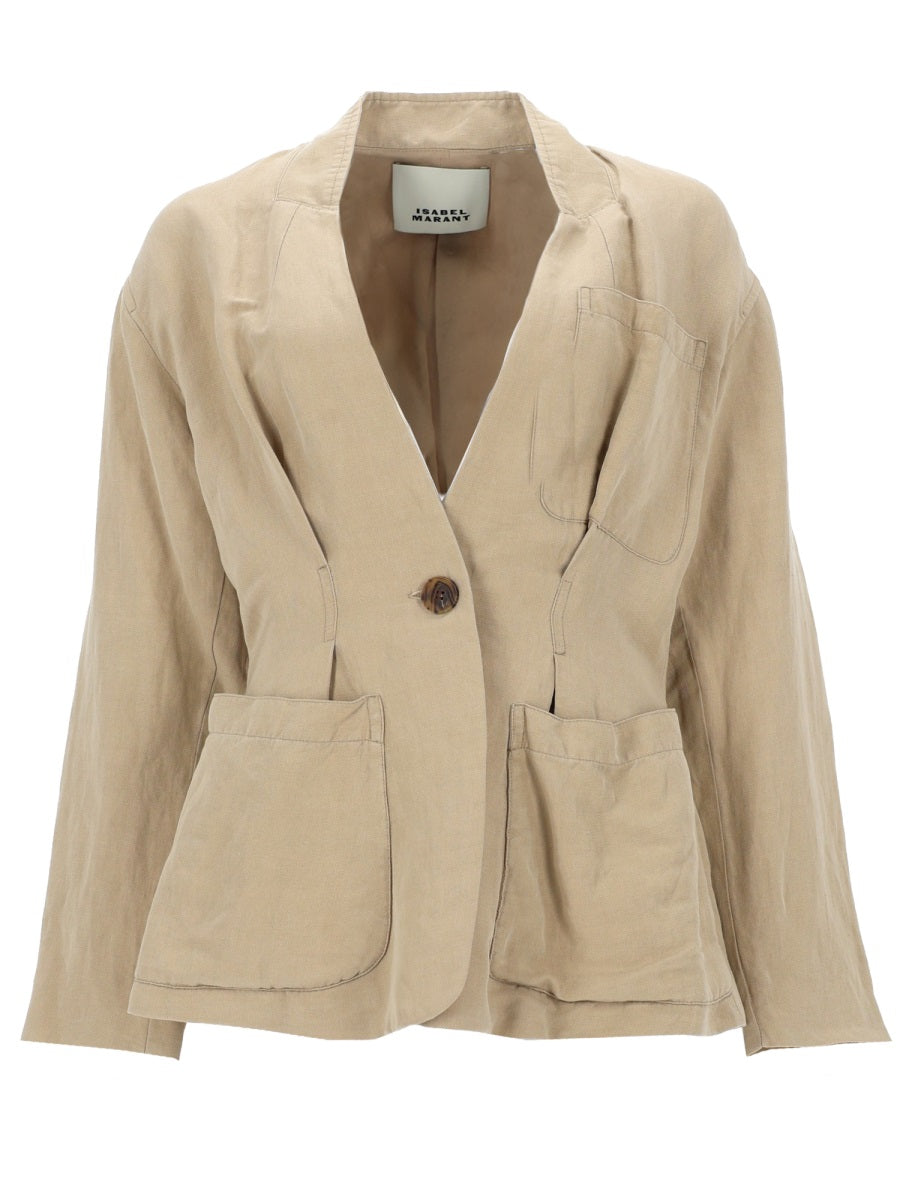Isabel Marant Jackets - Beige | e30908db71ccd714070f5bebd8b1650553c33f55