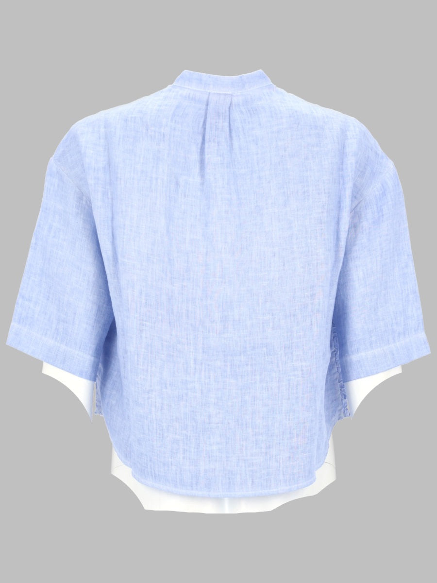 120% Lino Shirts - Baby Blue | 8bb3038ff427045701d187a4be99e22f20df9a81