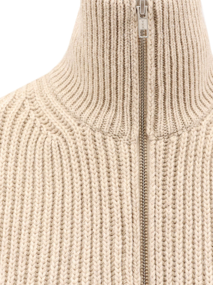 Mm6 Maison Margiela Sweaters - Beige melange | 93a239eabdf0f0cefe33f910a94fae0af3356889