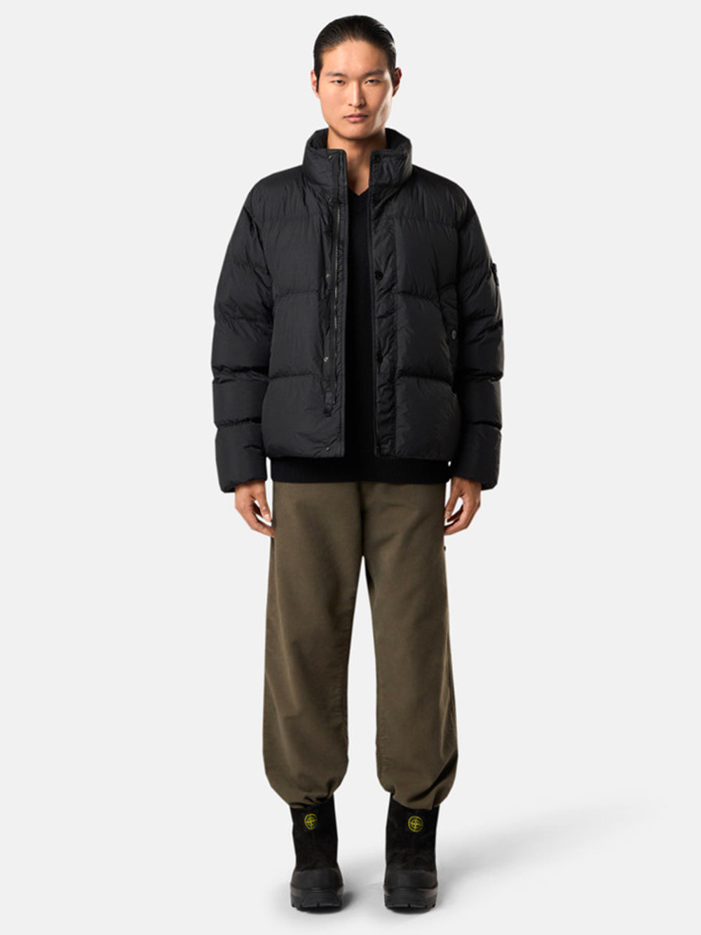 Stone Island Down jackets - Black | b70680766be5e8edb76e65389f466a9beed7a42d