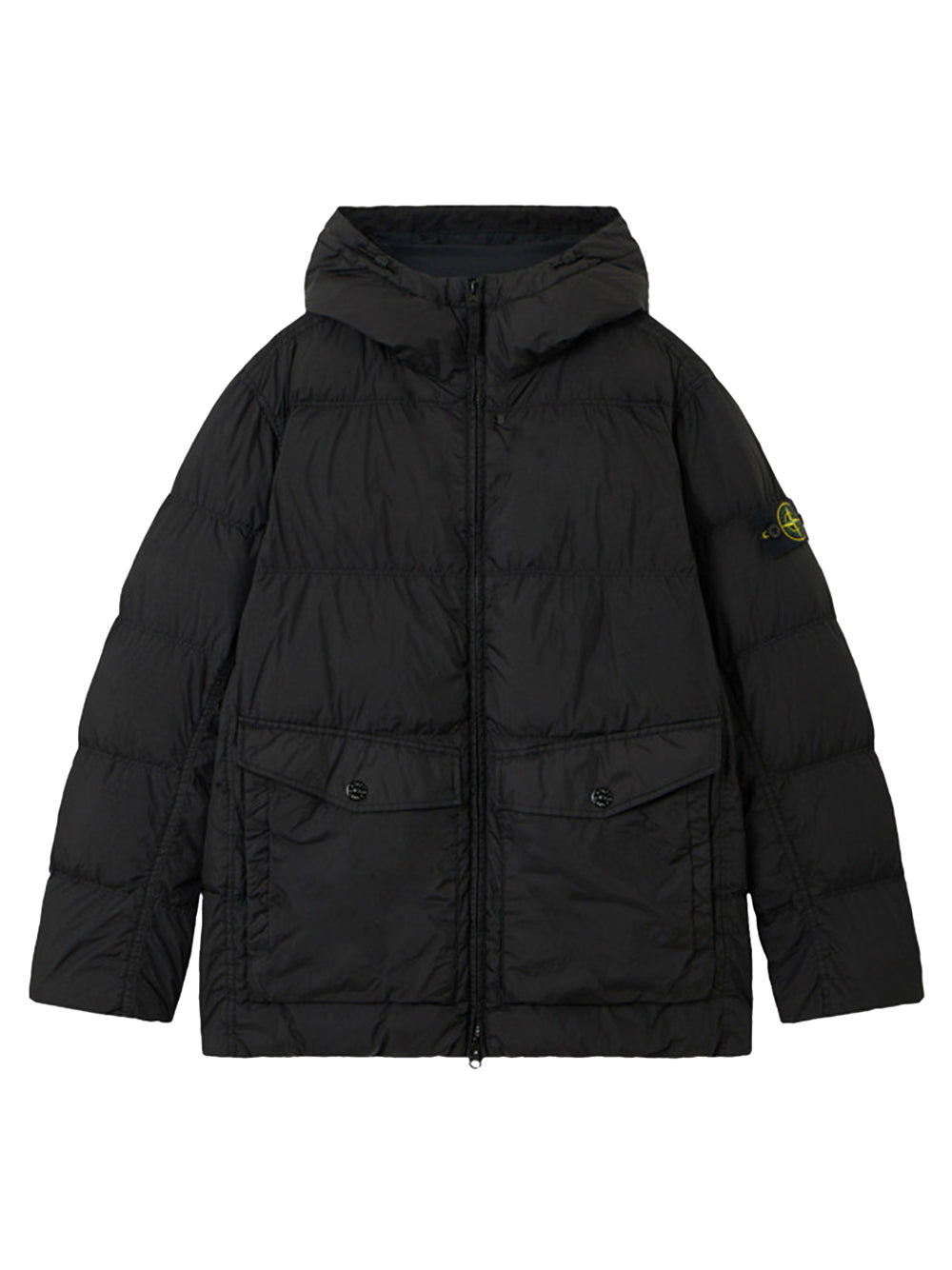 Stone Island Down jackets - Black | 2d703cae48c80097a95521ee19191571ed219771