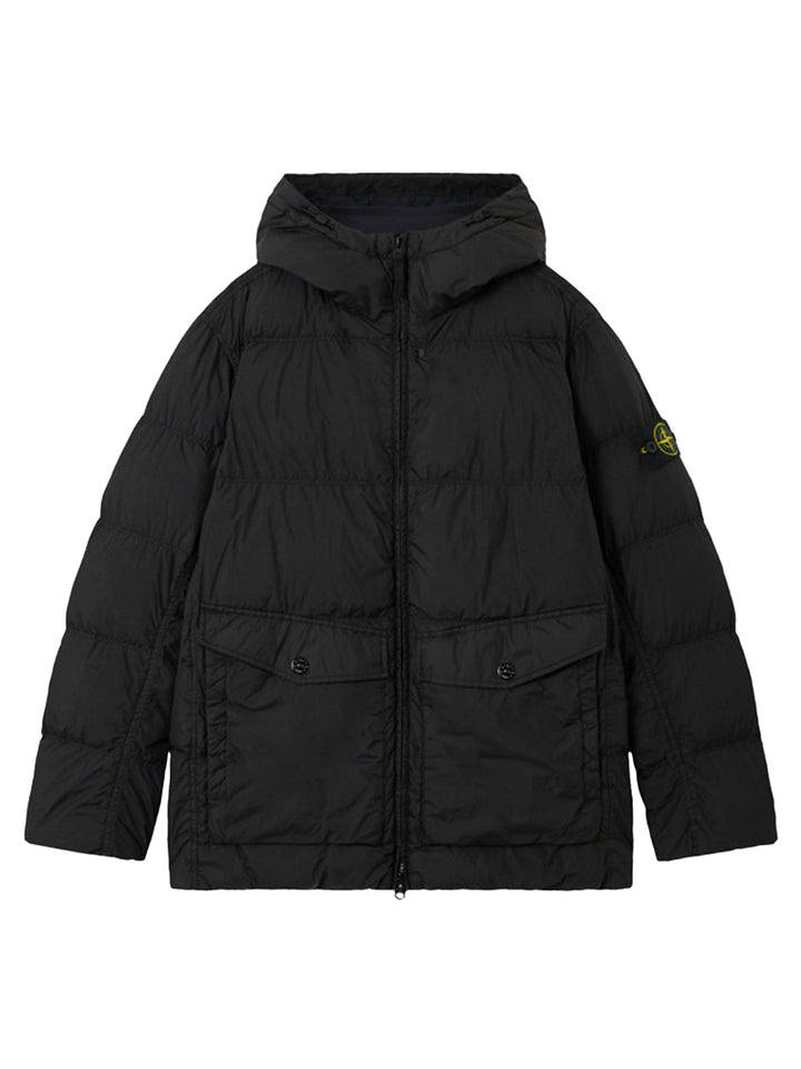Stone Island Down jackets - Black | 2d703cae48c80097a95521ee19191571ed219771