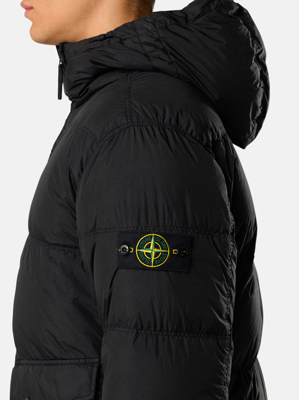 Stone Island Down jackets - Black | 67ba4c6889d7c0a8152667f1ffd58b20a0a9fcc4