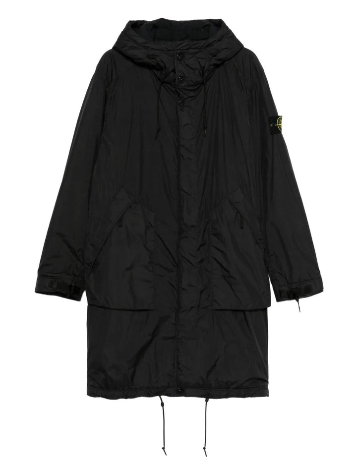 Stone Island Down jackets - Black | 8b2a9c901154490e9a740fcc44cb209f62772c33