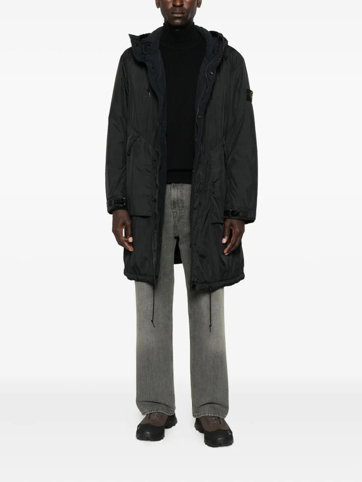 Stone Island Down jackets - Black | 2bab594cec25cf4f0cae8638dc1869d4585c5f77