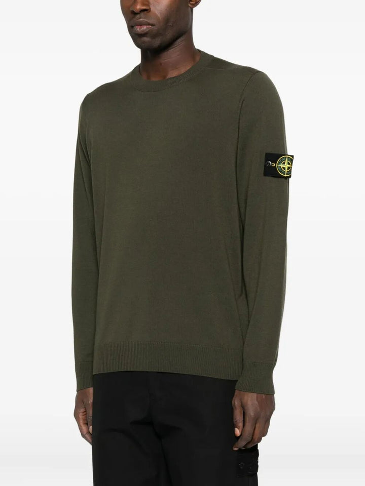Stone Island Pullover - Green | 049d68e79ad0dfa575f07dbc7230403224d14334
