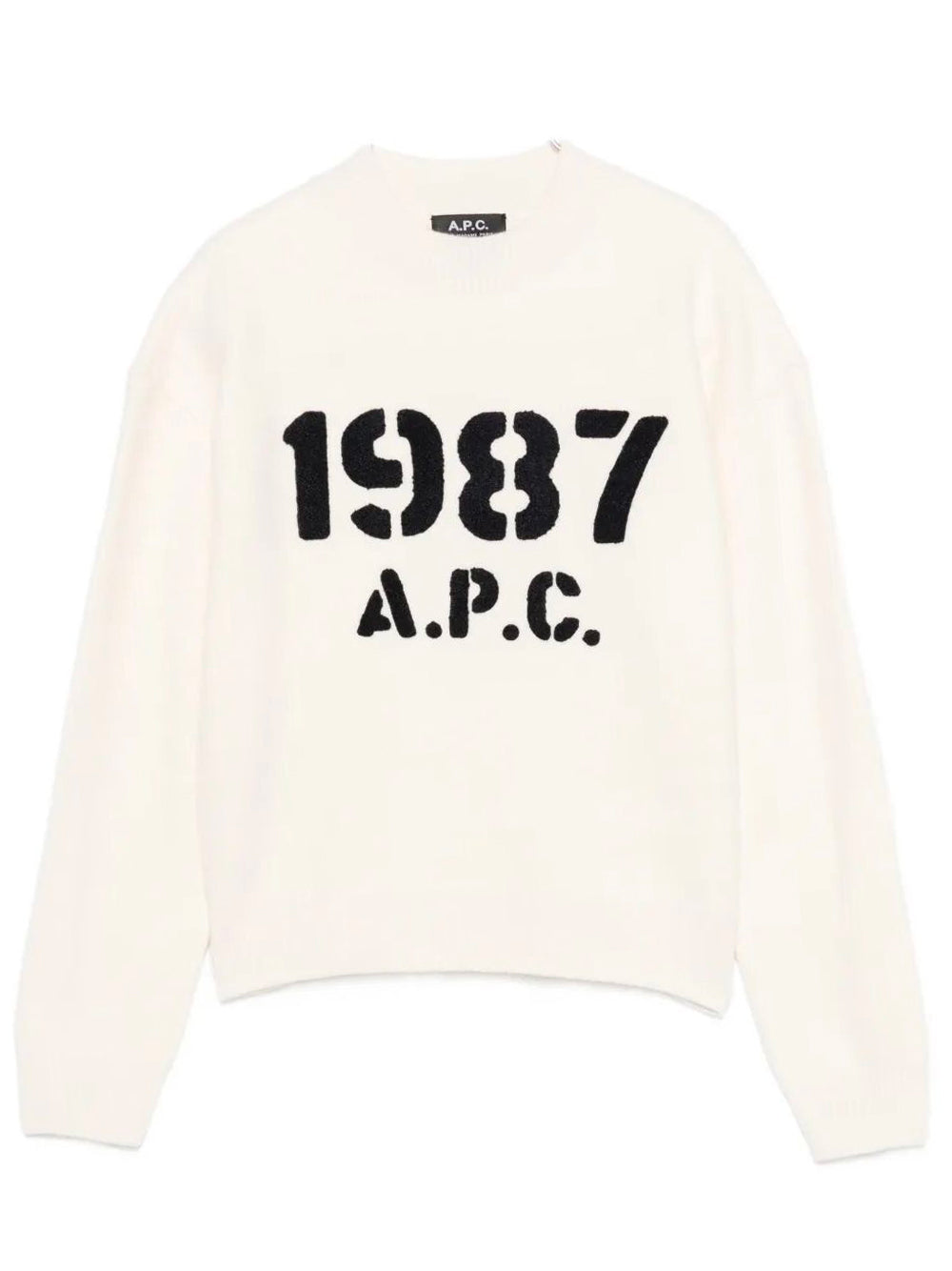 A.P.C. Pullover - Nude & Neutrals | 0c0c7bc709adbb6ccf5a9ff13429ad3ed0f6fffd
