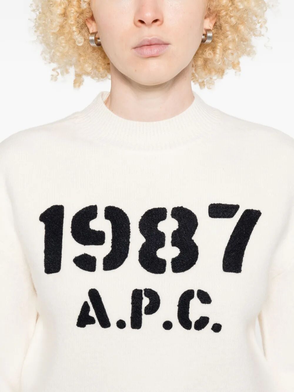 A.P.C. Pullover - Nude & Neutrals | 3fdbc309eb9e13e0d14f51222cc1b5578c4df282