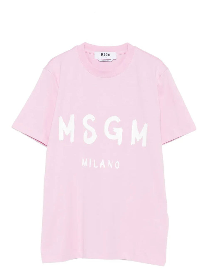 Msgm T-shirts - Pink & Purple | 5c2f1bf562df353f304dbfa426abdcff82299649