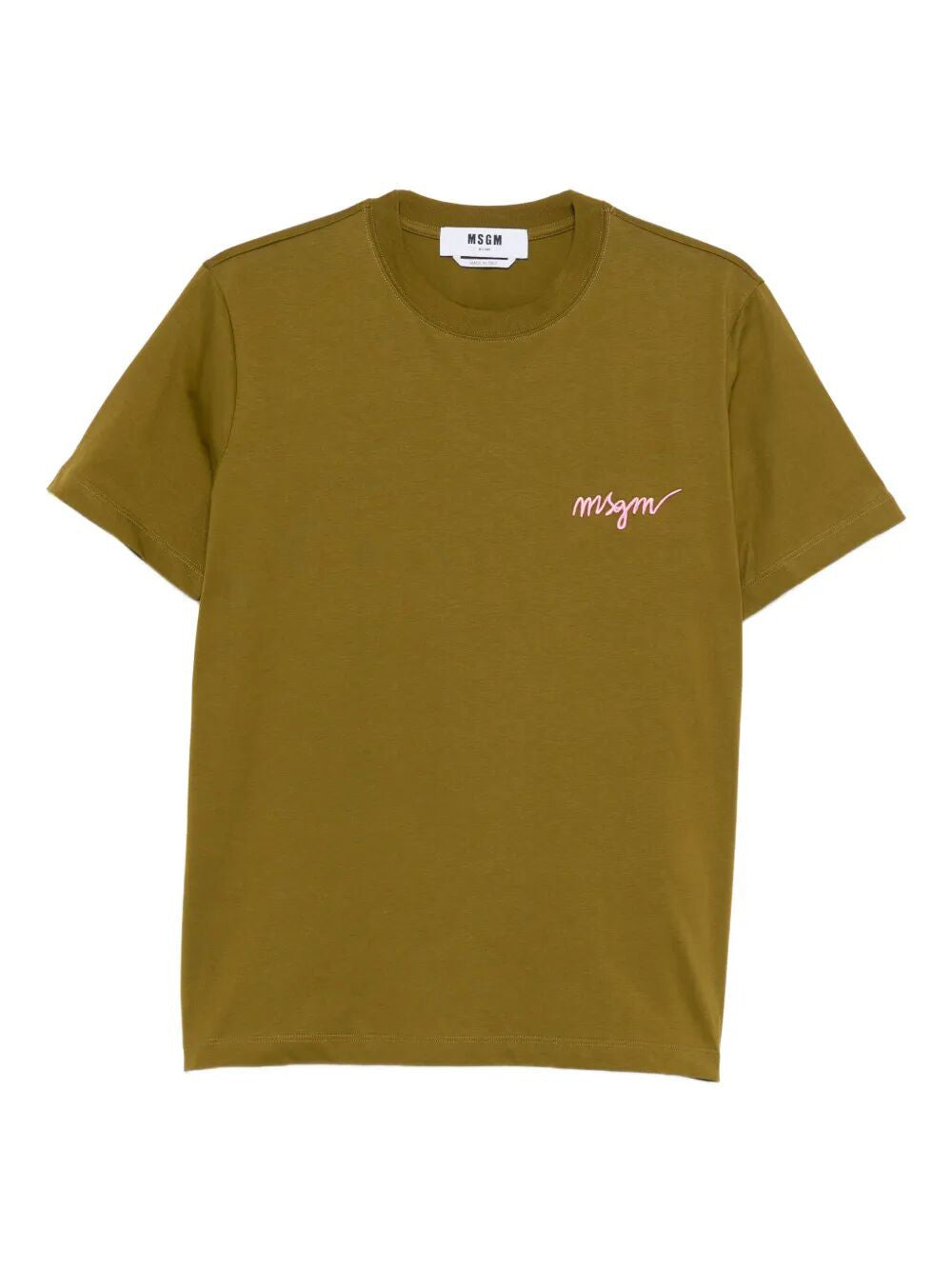 Msgm T-shirts - Green | 637ceedfe1e267dc0fdc907cbb4e713e2b3b73d8