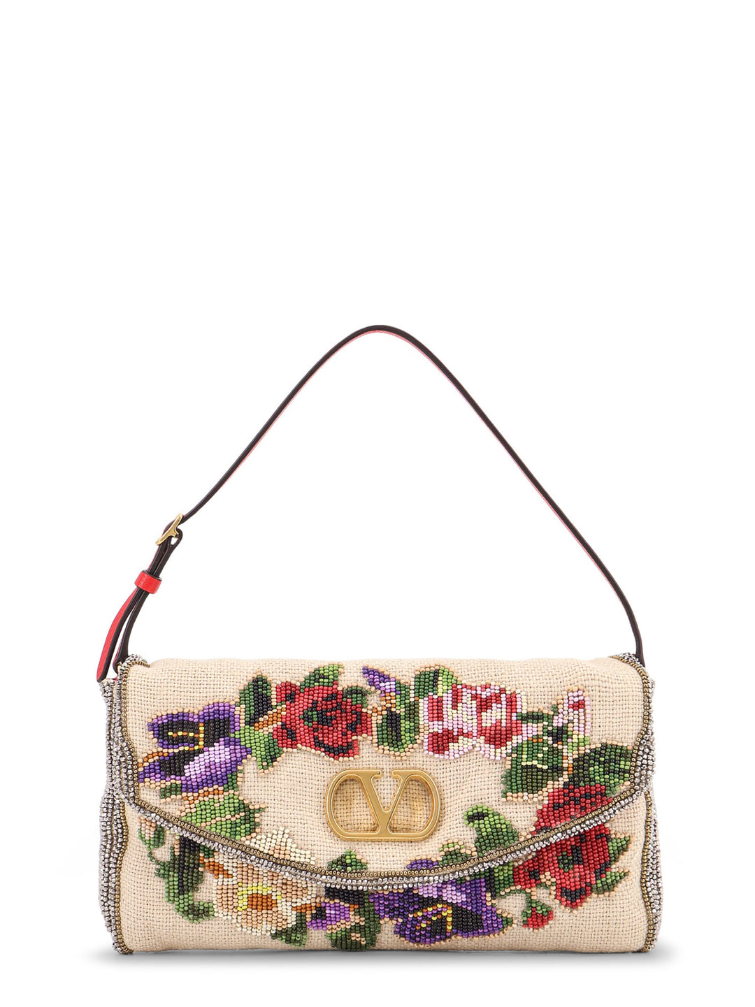 Valentino Garavani Bags - MULTICOLOR-NATURALE/ROUGE PUR | d3f6e22161b7c43f1a3a00090d36cd2aa70f964b