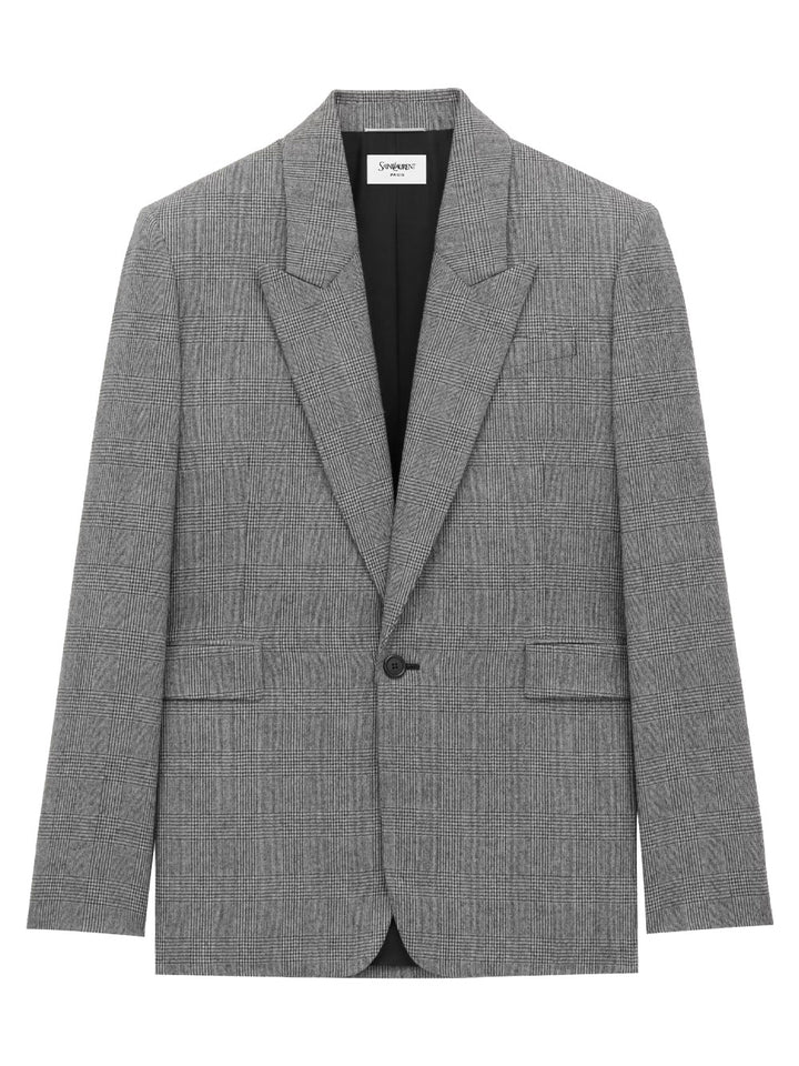 Saint Laurent Paris Blazer - Black | efd7af5f825a136b59a80fcd2c33e970e23a0068