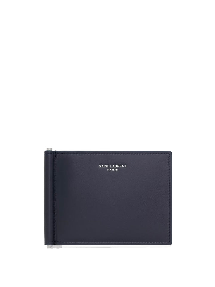 Saint Laurent Paris Bill wallets - Blue | b6adf537ca0d9f937cd5ac3ff3507db3ff092ca7