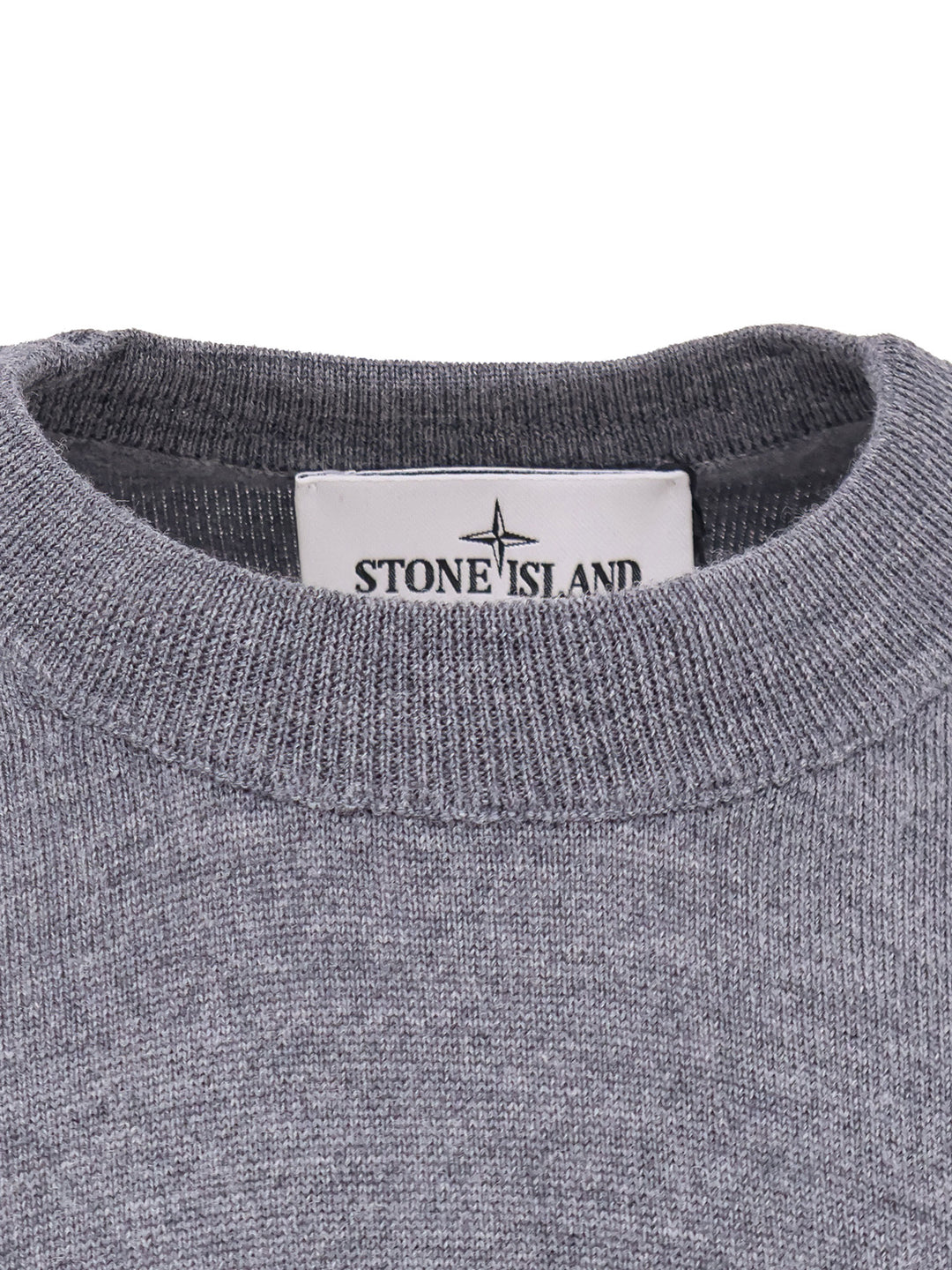 Stone Island Sweaters - MELANGE DARK GREY | c02220ebb200e1f9a99e0fc4a6f837079e640f04