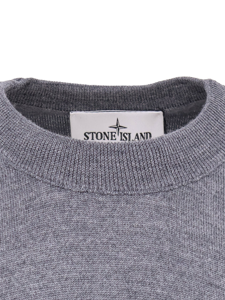 Stone Island Sweaters - MELANGE DARK GREY | c02220ebb200e1f9a99e0fc4a6f837079e640f04