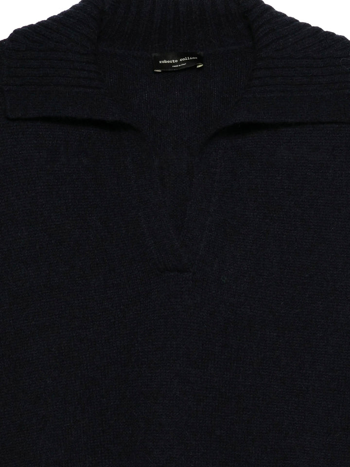 Roberto Collina Polo neck - Blue | 2856ae937e3c6cdaed37437ff76ae4cf90dad15f