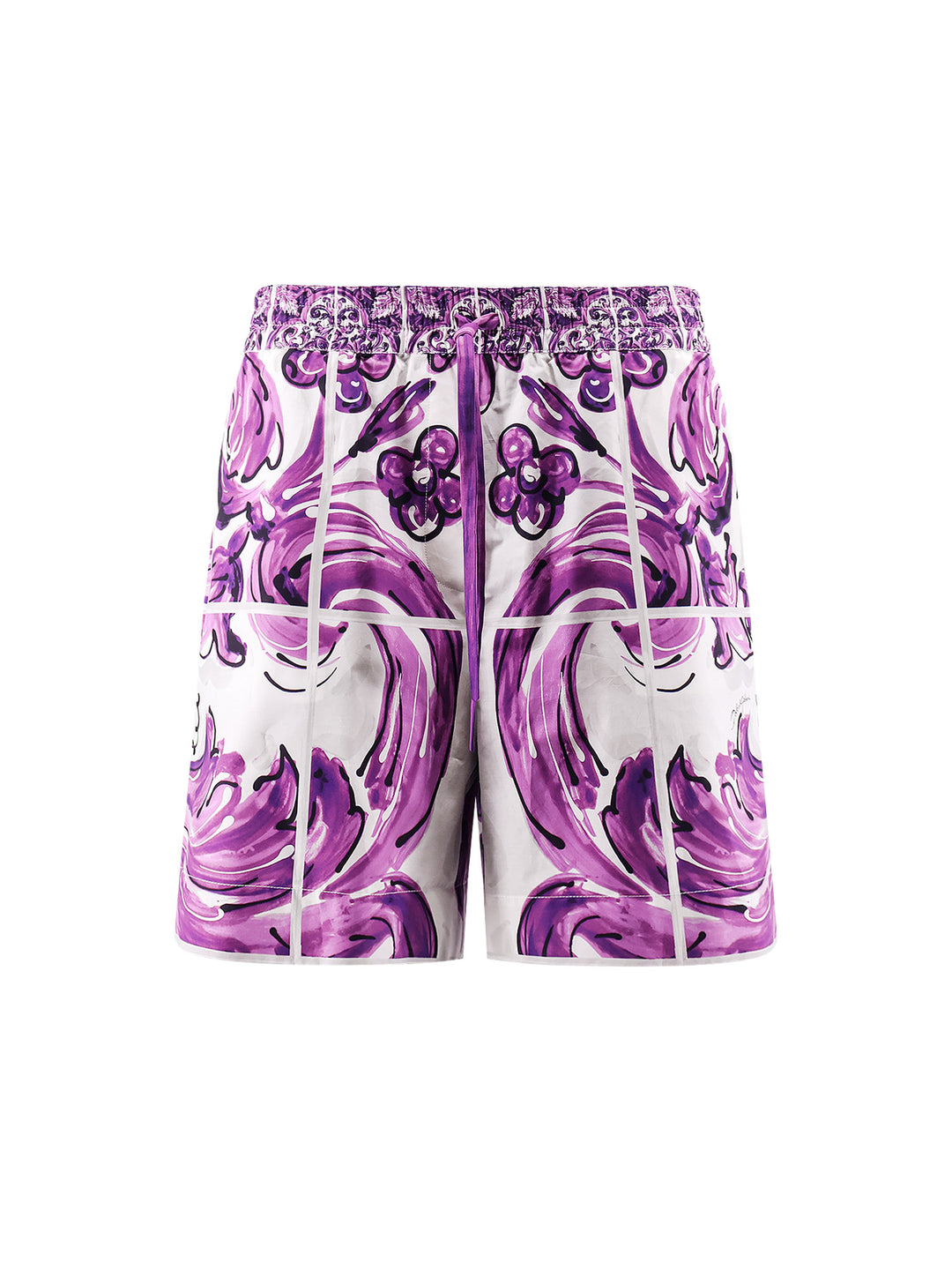 Dolce & Gabbana Shorts - MAIOLICA 1L VIOLA | c7a47b8e7d9f32ffa810b1889e866388046b838d
