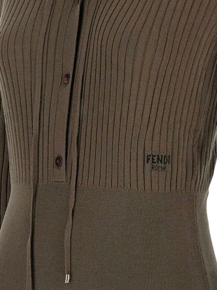 Fendi Polo neck - Brown | f2d8b3f561d1161003813136deca77b71ba5f952