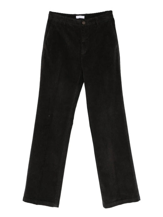 Rosa Corduroy Straight-Leg Trousers