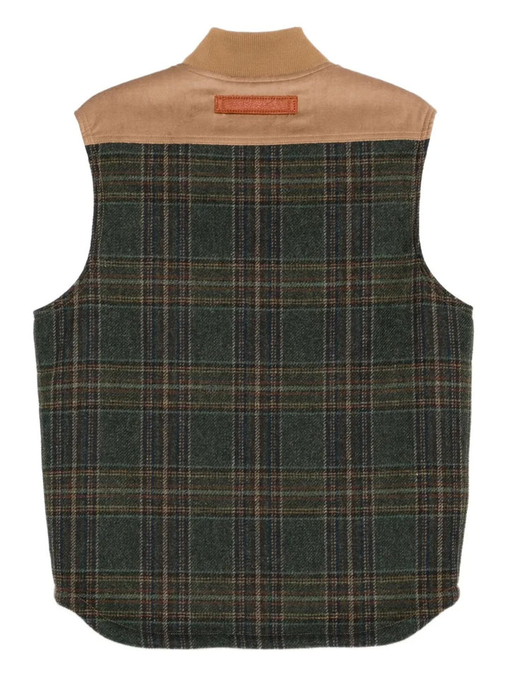 Junya Watanabe Comme Dg Gilet - Brown | 690f015dedc3c9f6b84be6e2013b95547a86eff8