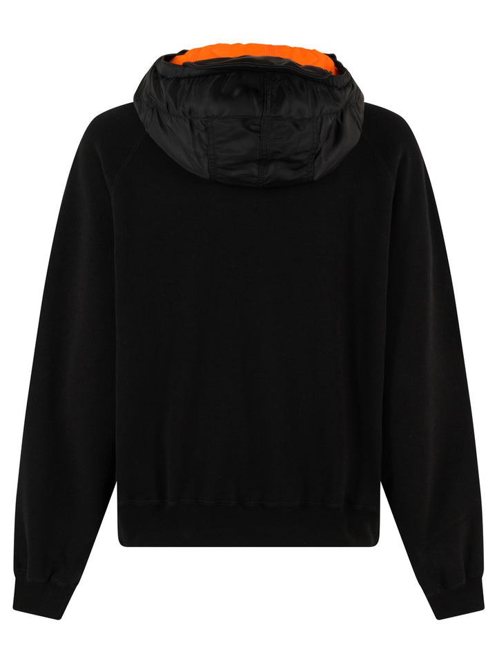 Junya Watanabe Comme Dg Hoodies - Black | ffbed9ee6701a9d7025d6acdbfe99dc5d90b5858