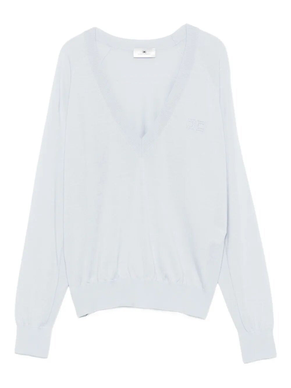 Elisabetta Franchi V neck - Blue | 13b57460d7923db71a109938d2b1494e99755a19