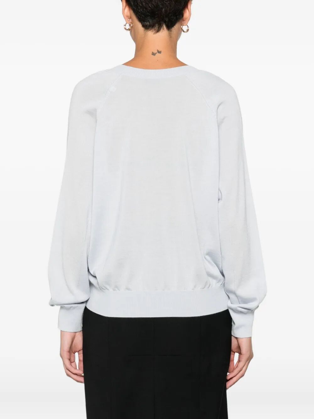 Elisabetta Franchi V neck - Blue | 15ff8a93d07ec296c84c03a6fb6095ebd55224de