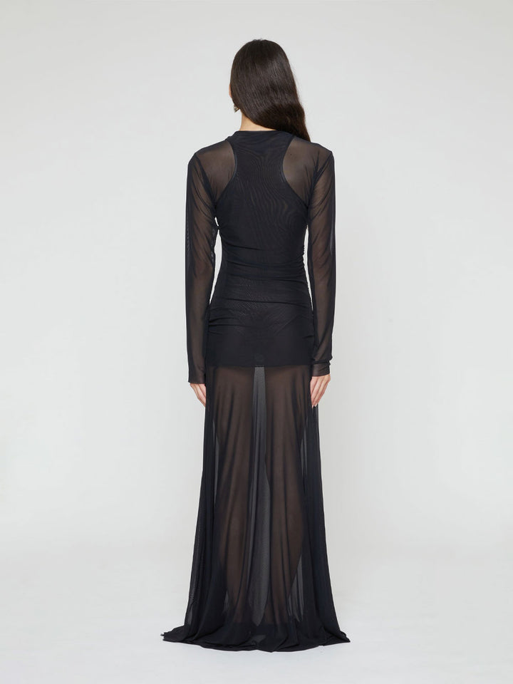 Federico Cina Long dresses - Black | cabaf63162f5090af3f8986deaf5edaeec09892c