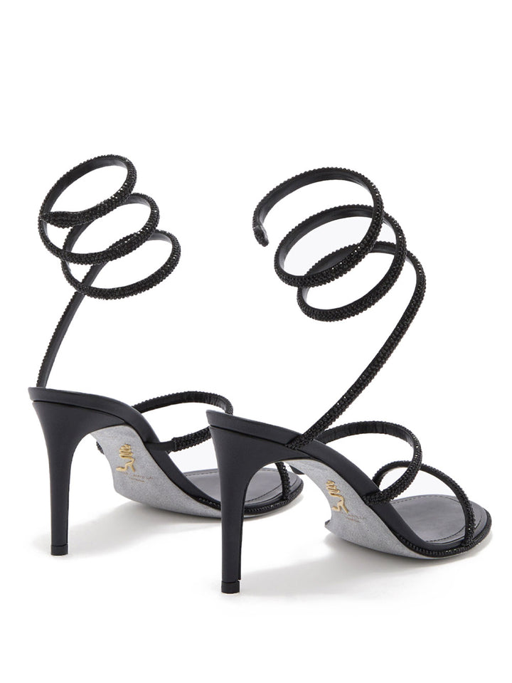 Rene Caovilla Sandals - Black | 67cd2a0eaa8fb1c539035c0e97fcb62251e900de