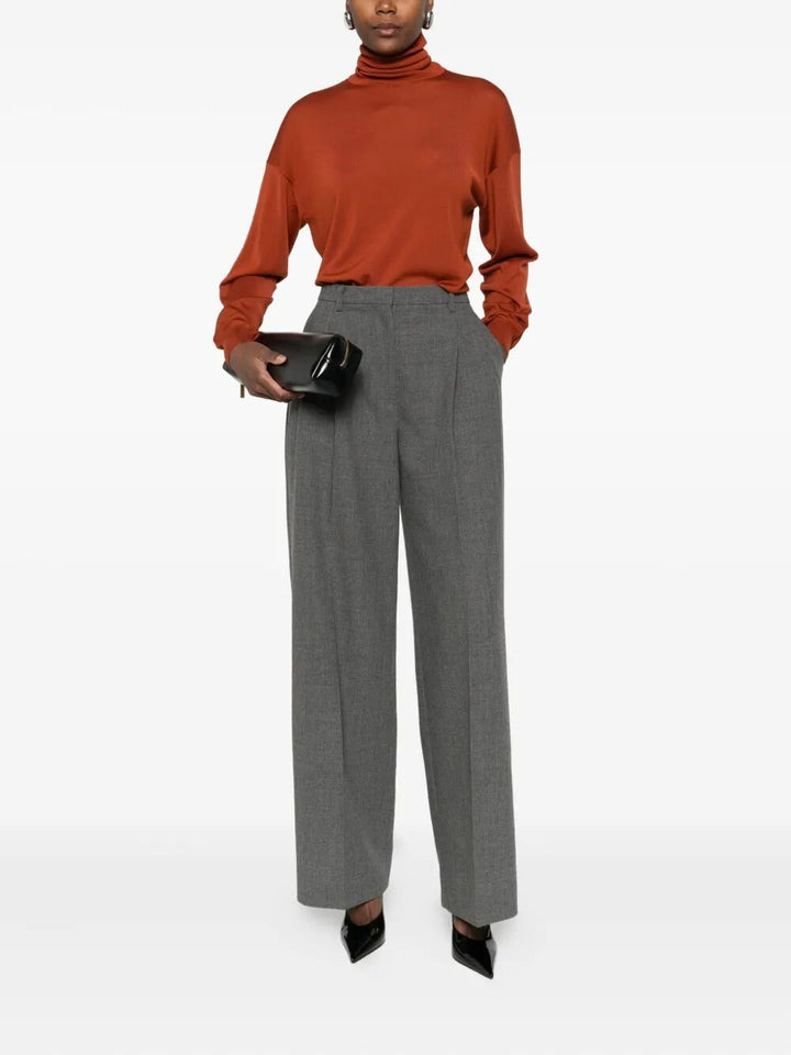 Saint Laurent Paris Turtle neck - Red | 622c3348850e5dfcd697ff4899c5603d2e43901b